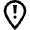 Map Pin Warning Icon from Nova Line Set