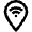 Map Pin Wifi Icon from Nova Line Set