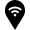 Map Pin Wifi Icon from Nova Solid Set