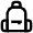 Backpack Icon from Atlas Line Set