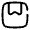 Bookmark Square Minimalistic Icon from Solar Broken Set