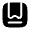 Bookmark Square Icon from Solar Bold Set