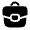 Case Round Icon from Solar Bold Set