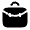 Case Round Minimalistic Icon from Solar Bold Set