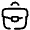 Case Round Icon from Solar Broken Set