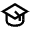 Graduate Icon from Atlas Line Set