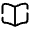 Notebook Minimalistic Icon from Solar Broken Set