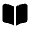 Notebook Minimalistic Icon from Solar Bold Set