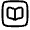 Notebook Square Icon from Solar Linear Set