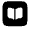 Notebook Square Icon from Solar Bold Set