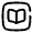 Notebook Square Icon from Solar Broken Set