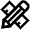 Pencil Ruler Icon from Atlas Line Set