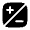 Plus, Minus Icon from Solar Bold Set