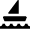 Sea Transportation Sail Boat Icon from Nova Solid Set