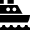 Sea Transportation Ship 1 Icon from Nova Solid Set