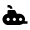 Sea Transportation Submarine Icon from Nova Solid Set
