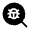 Magnifer Bug Icon from Solar Bold Set