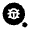 Rounded Magnifer Bug Icon from Solar Bold Set