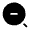 Rounded Magnifer Zoom Out Icon from Solar Bold Set