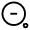 Rounded Magnifer Zoom Out Icon from Solar Linear Set