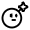 Bomb Emoji Icon from Solar Linear Set