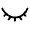Eye Closed Icon from Solar Broken Set