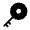 Key Minimalistic 2 Icon from Solar Bold Set