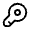 Key Minimalistic Icon from Solar Linear Set