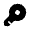 Key Minimalistic Icon from Solar Bold Set
