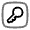 Key Square Icon from Solar Line Duotone Set