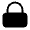 Lock Icon from Solar Bold Set