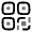 QR Code Icon from Solar Line Duotone Set