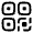 QR Code Icon from Solar Linear Set