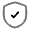 Shield Check Icon from Solar Line Duotone Set
