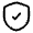 Shield Check Icon from Solar Linear Set