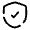 Shield Check Icon from Solar Broken Set