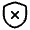 Shield Cross Icon from Solar Linear Set