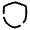 Shield Minimalistic Icon from Solar Broken Set