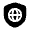 Shield Network Icon from Solar Bold Set