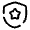 Shield Star Icon from Solar Broken Set