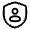 Shield User Icon from Solar Linear Set