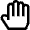 Cursor Hand Open 1 Icon from Nova Line Set