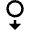Navigation Down 1 Icon from Nova Line Set