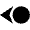 Navigation Left 2 Icon from Nova Solid Set
