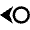Navigation Left 2 Icon from Nova Line Set