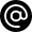 Email Address 1 Icon from Nova Solid Set