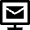 Email Monitor Icon from Nova Line Set