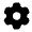 Settings Icon from Solar Bold Set