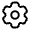 Settings Icon from Solar Linear Set
