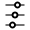 Tuning 5 Icon from Solar Line Duotone Set